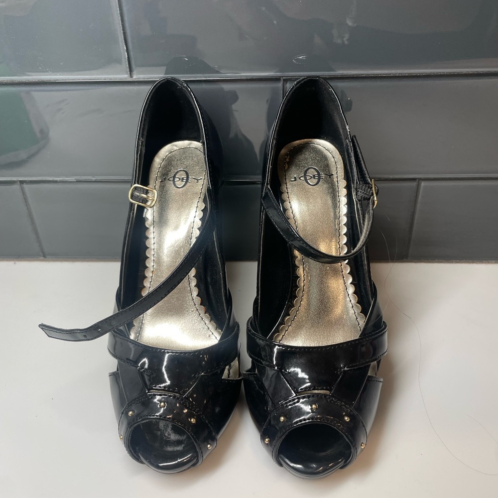 Black joey heels